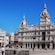 The Maria Pita Plaza, in front of La Coruna's Municipal Palace